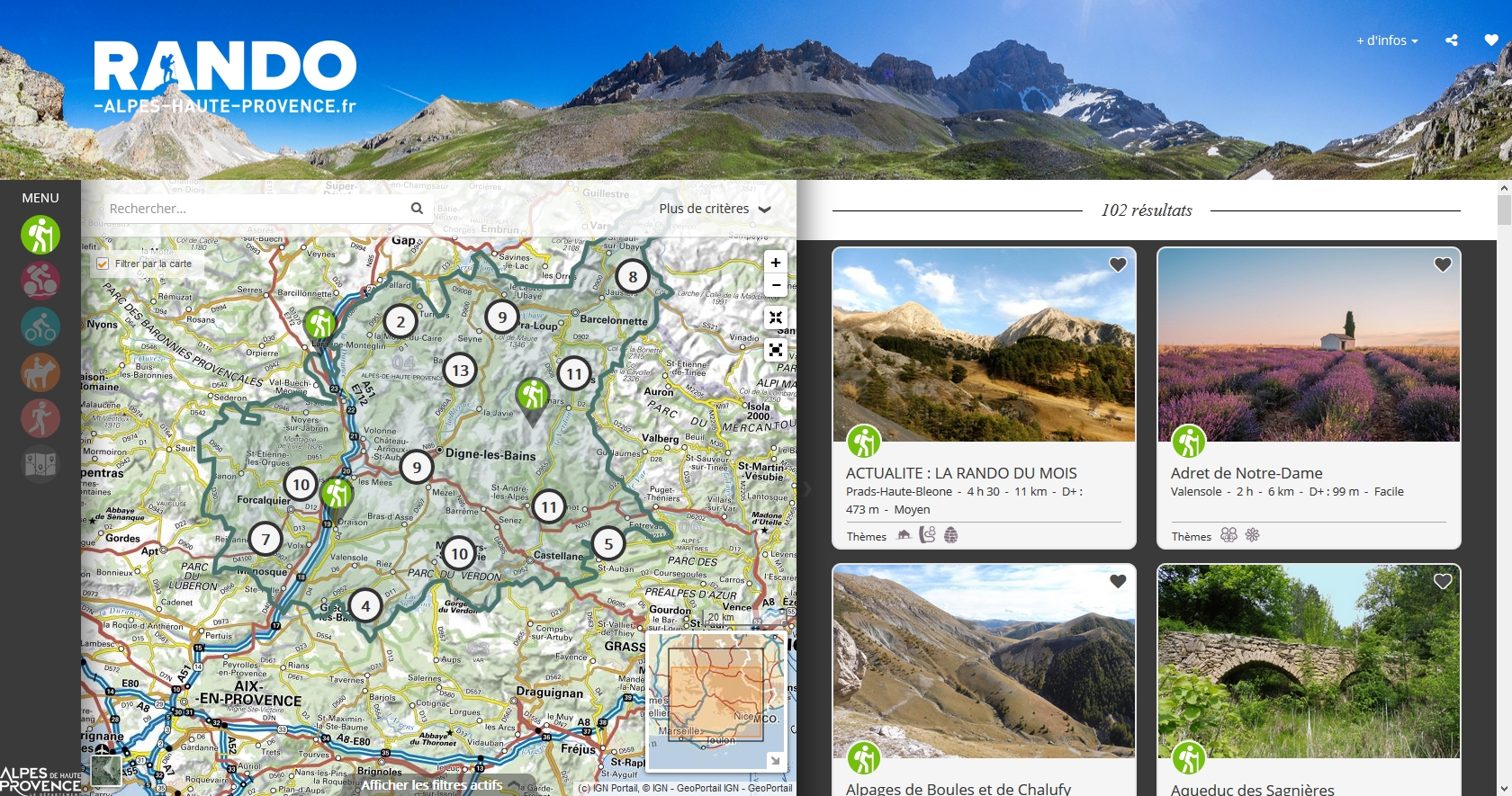 RANDO ALPES-DE-HAUTE-PROVENCE